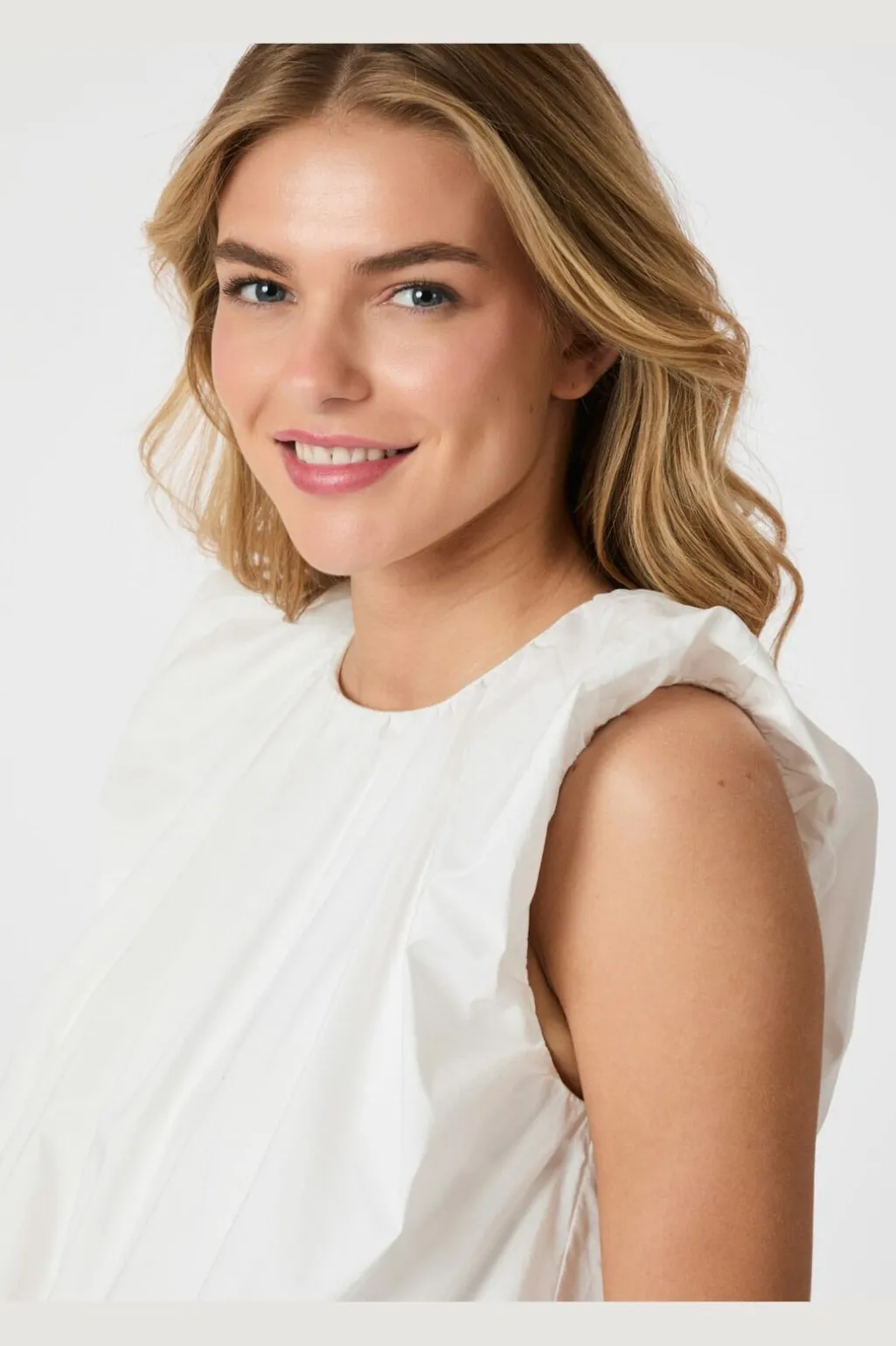 Ivania Poplin Top 165507