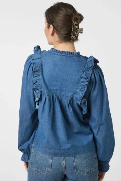 Janis Denim Blouse 166664