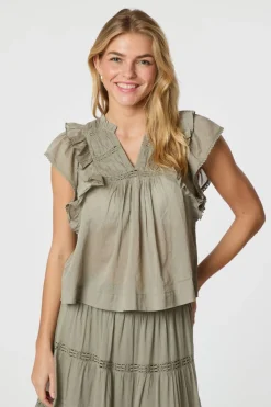 Jayla S Voile Top 159881