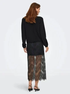 Jdyalva Life L/S Embellish Pullover Knt