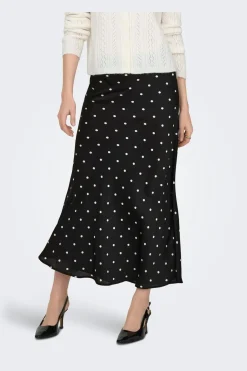 Jdyhailey Satin Midi Skirt