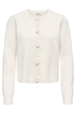 Jdyhaylee L/S Flower Cardigan Knt