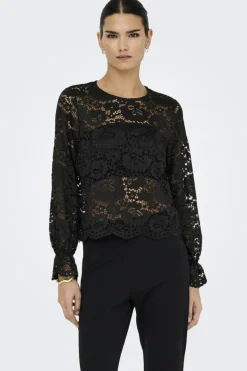 Jdylacey L/S Lace Top