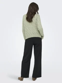 Jdyletty L/S V-Neck Struc Cardi Knt