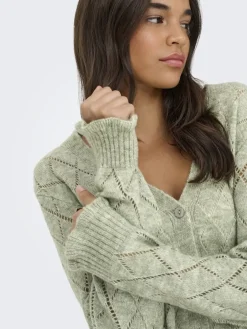 Jdyletty L/S V-Neck Struc Cardi Knt