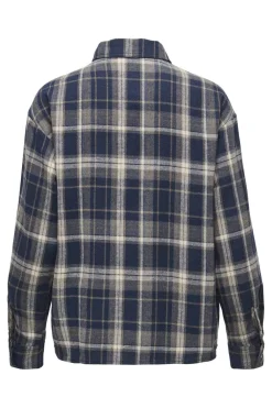 Jdymaddie L/S Loose Check Shirt