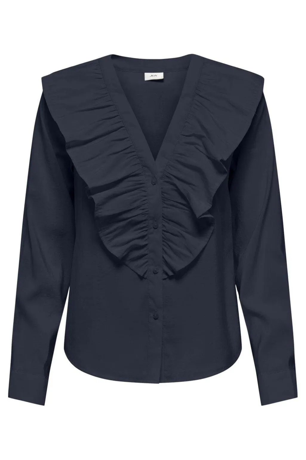 Jdymy Evie L/S V-Neck Frill Shirt