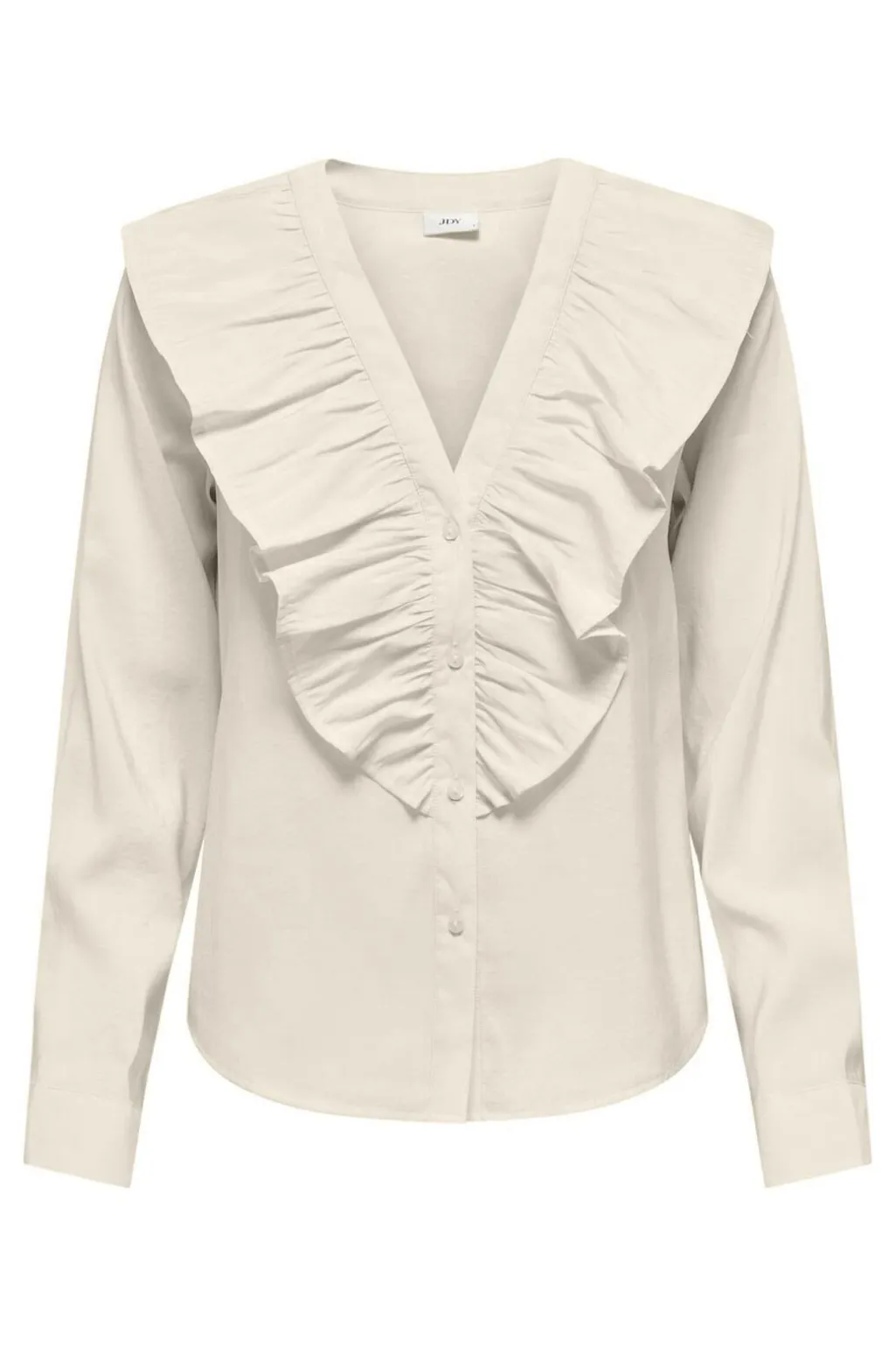Jdymy Evie L/S V-Neck Frill Shirt