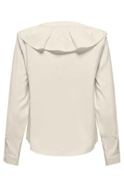 Jdymy Evie L/S V-Neck Frill Shirt