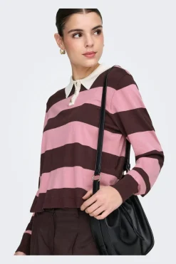 Jdynaima L/S Polo Pullover Knt