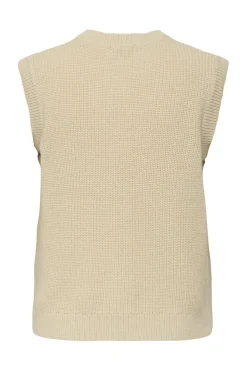 Jdystella S/L O-Neck Vest Knt