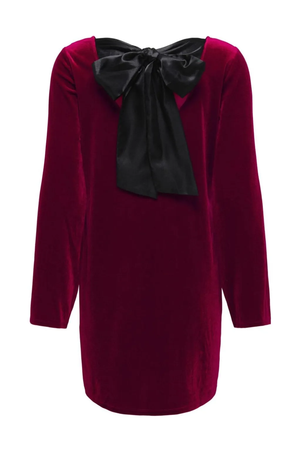 Jdyvictory L/S Velvet Bow Dress