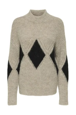 Jdyviv Life L/S High Neck Pullover Knt