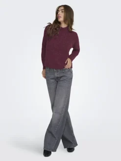 Jdyzoey Life L/S Hn Raglan Pul Knt