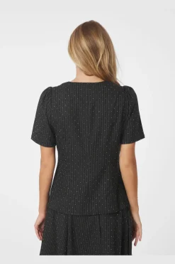 Jules B Pinstripe Blouse 167083