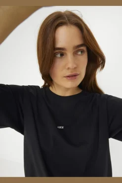 Jxandrea Loose Ss Logo Tee