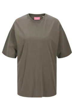 Jxandrea Wash Loose Ss Tee Sn