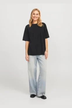 Jxandrea Wash Loose Ss Tee Sn