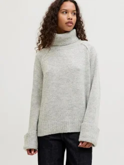 Jxellinora Raglan Roll Neck Knit Ln