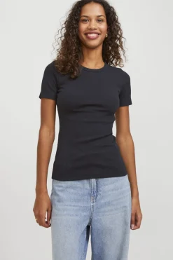 Jxfrankie Str Ss Rib Tee