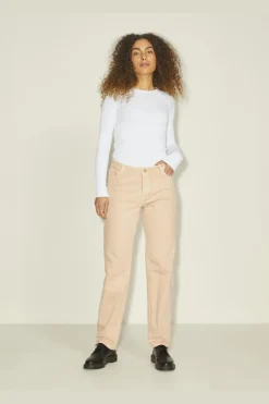 Jxfreya Str Ls Rib Tee