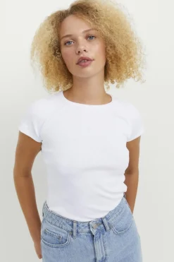 Jxfriend Str Ss Rib Tee