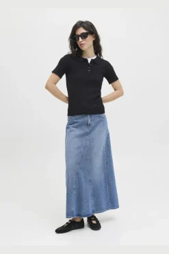 Jxhadley Tight Ss Polo Knit