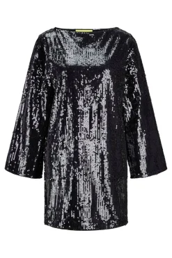 Jxizzy Sequin Ls Dress