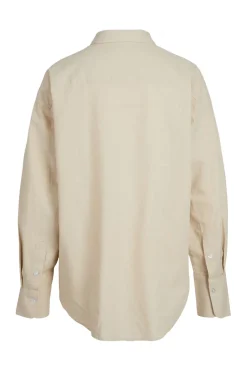 Jxjamie Ls Rlx Linen Blend Shirt Sn