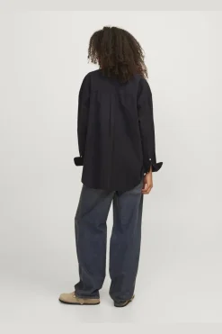 Jxjamie Ls Rlx Linen Blend Shirt Sn