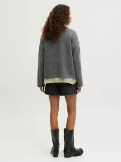 Jxmatilda Wool Blend Crew Neck Knit