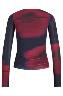 Jxmelia Ls Mesh Top Sn