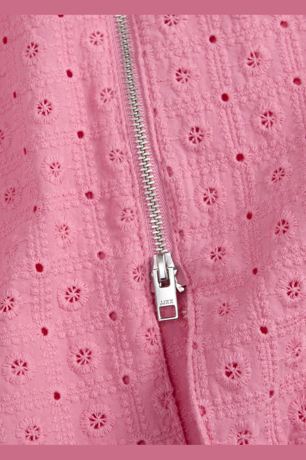 Jxselma Broderie Anglaise Zip Top