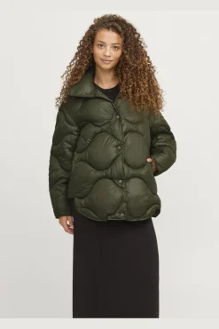Jxstella Shiny Quilted Jacket Sn