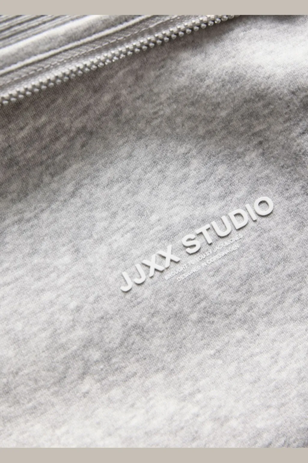 Jxstudio Vesterbro Flat Knit Zip Swt Sn