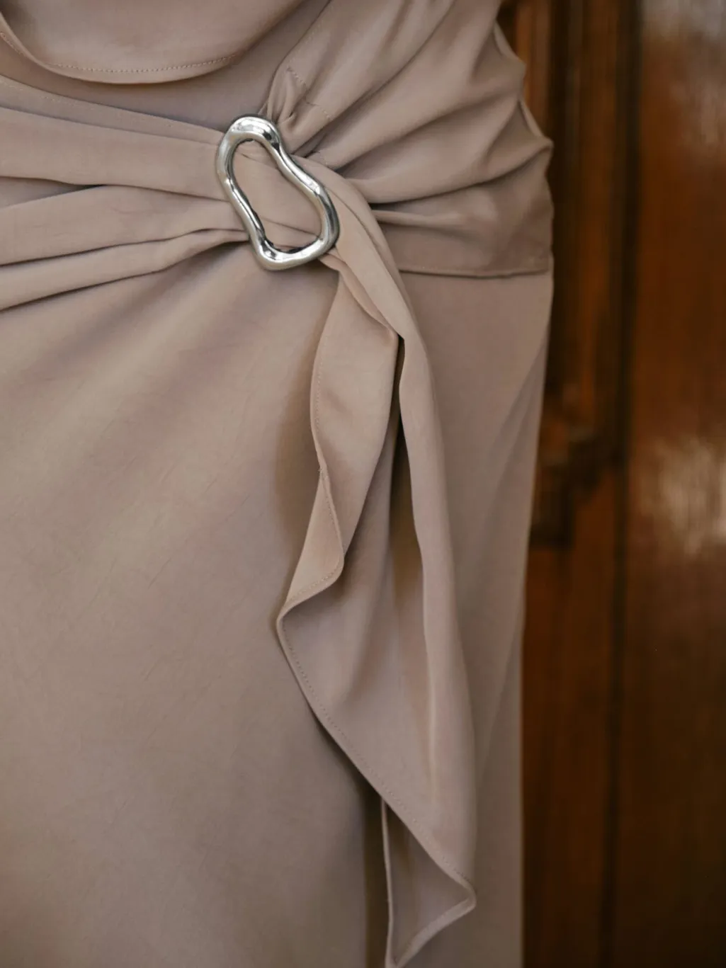 Kit Dull Sateen Skirt 165565