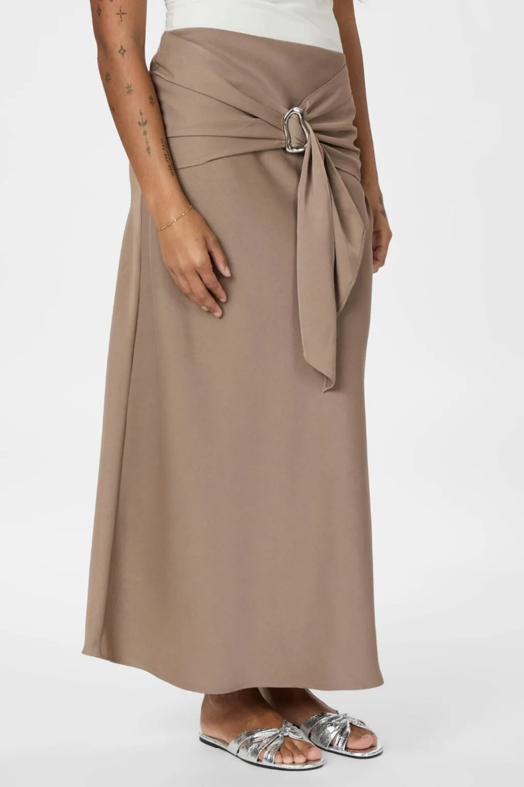 Kit Dull Sateen Skirt 165565