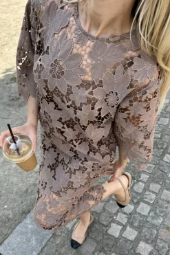 Klaraic Lace Long Dress