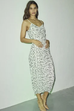 L'Amitié Mesh Strap Dress HL10126