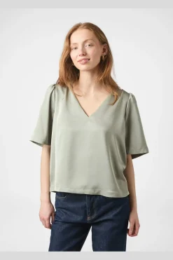 Largo Heavy Sateen Blouse 160108