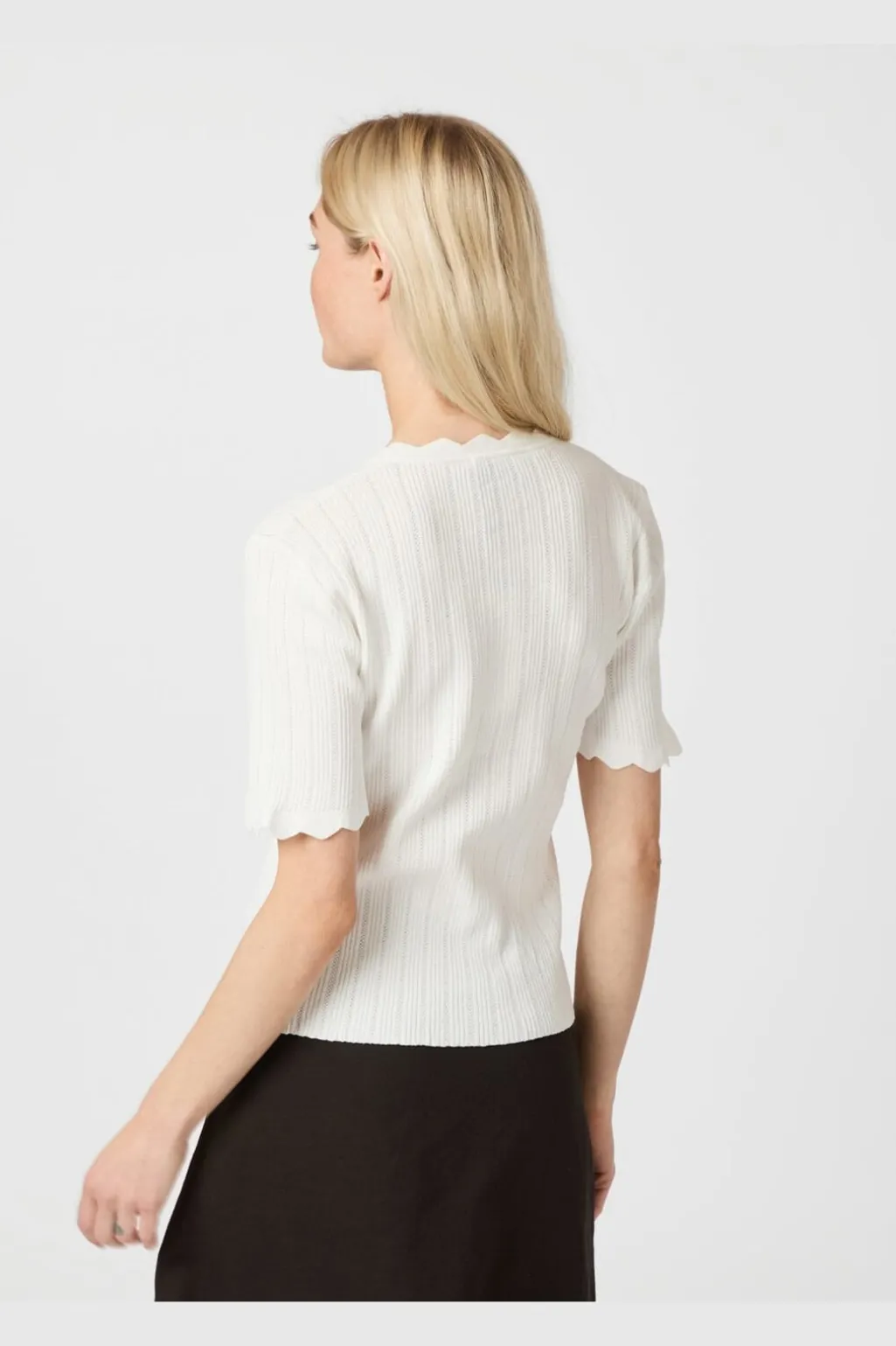 Larifa Stitch Knit Tee 165311