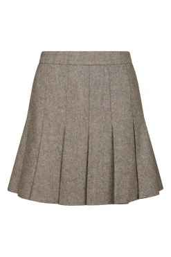 Laurina Herringbone Skirt 165879