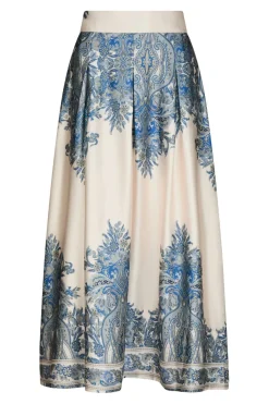 Lenni Paisley Border Skirt 166205