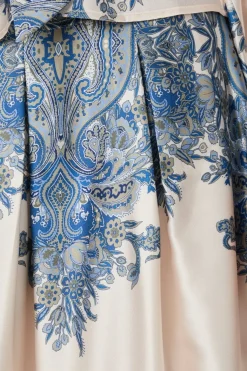 Lenni Paisley Border Skirt 166205