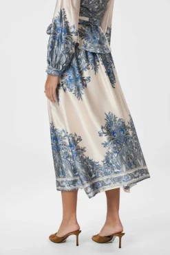 Lenni Paisley Border Skirt 166205