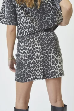 Leocc Denim Skirt 34197