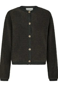 Limo Fluffy Knit Cardigan 161963