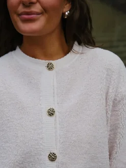 Limo Fluffy Knit Cardigan 161963