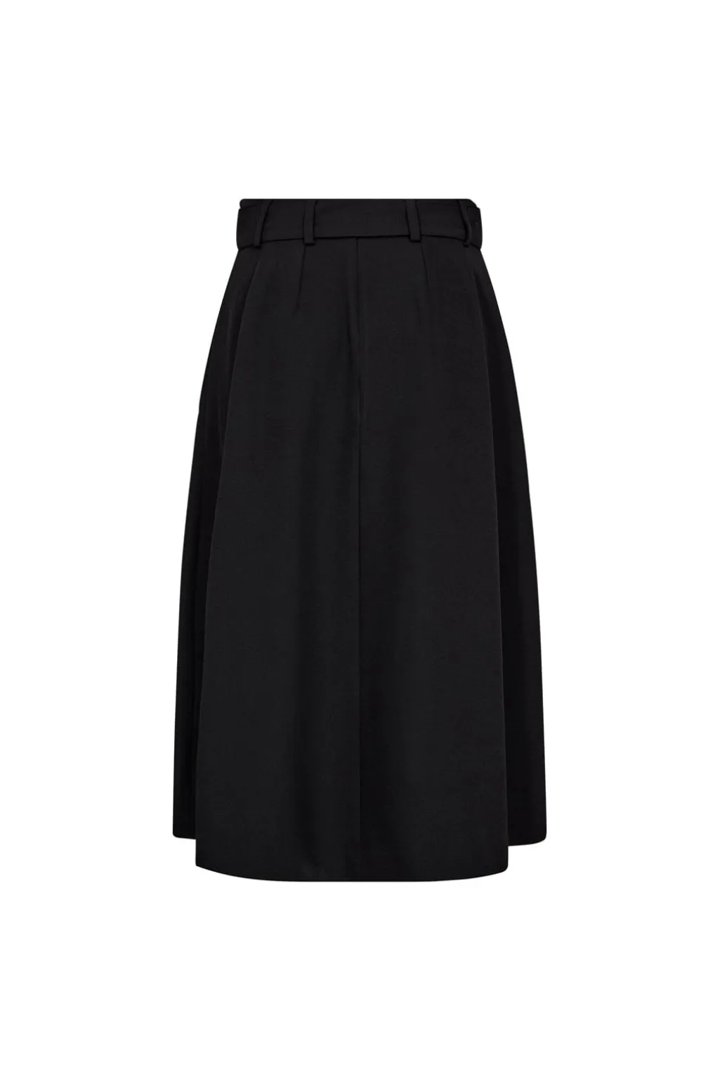 Lunacc Belt Midi Pleat Skirt 44003