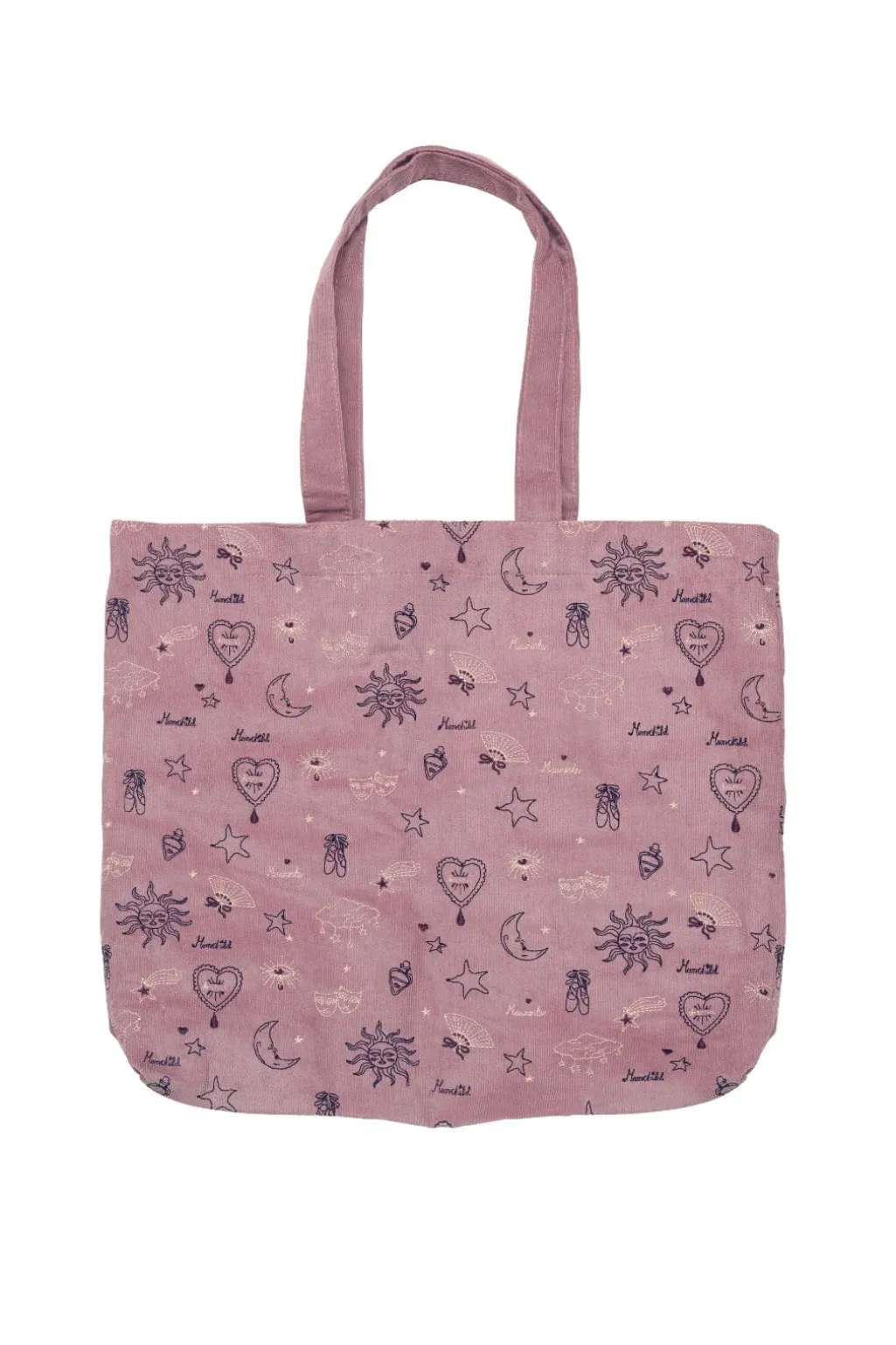 Magic Corduroy Totebag Purple Theatre Magic